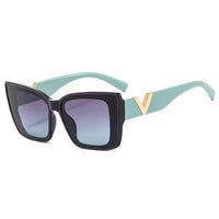 Diva Cat Eye Oversized Sunglasses