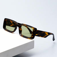 Jade Rectangle Sunglasses