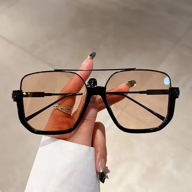 Icon Vintage Oversized Square Sunglasses