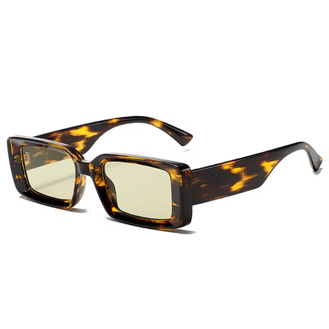 Jade Rectangle Sunglasses