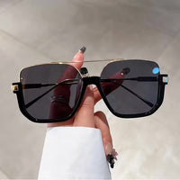 Icon Vintage Oversized Square Sunglasses