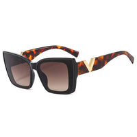 Diva Cat Eye Oversized Sunglasses