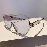 Eclipse Vintage Big Square Metal Sunglasses