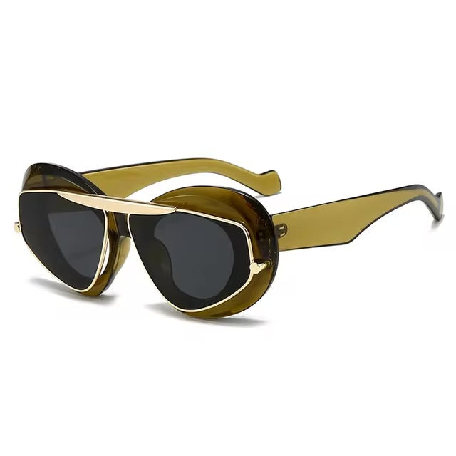 Nova Y2K Oversized Cat Eye Sunglasses