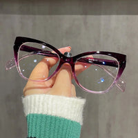 Bella Pink Leopard Cat Eye Glasses